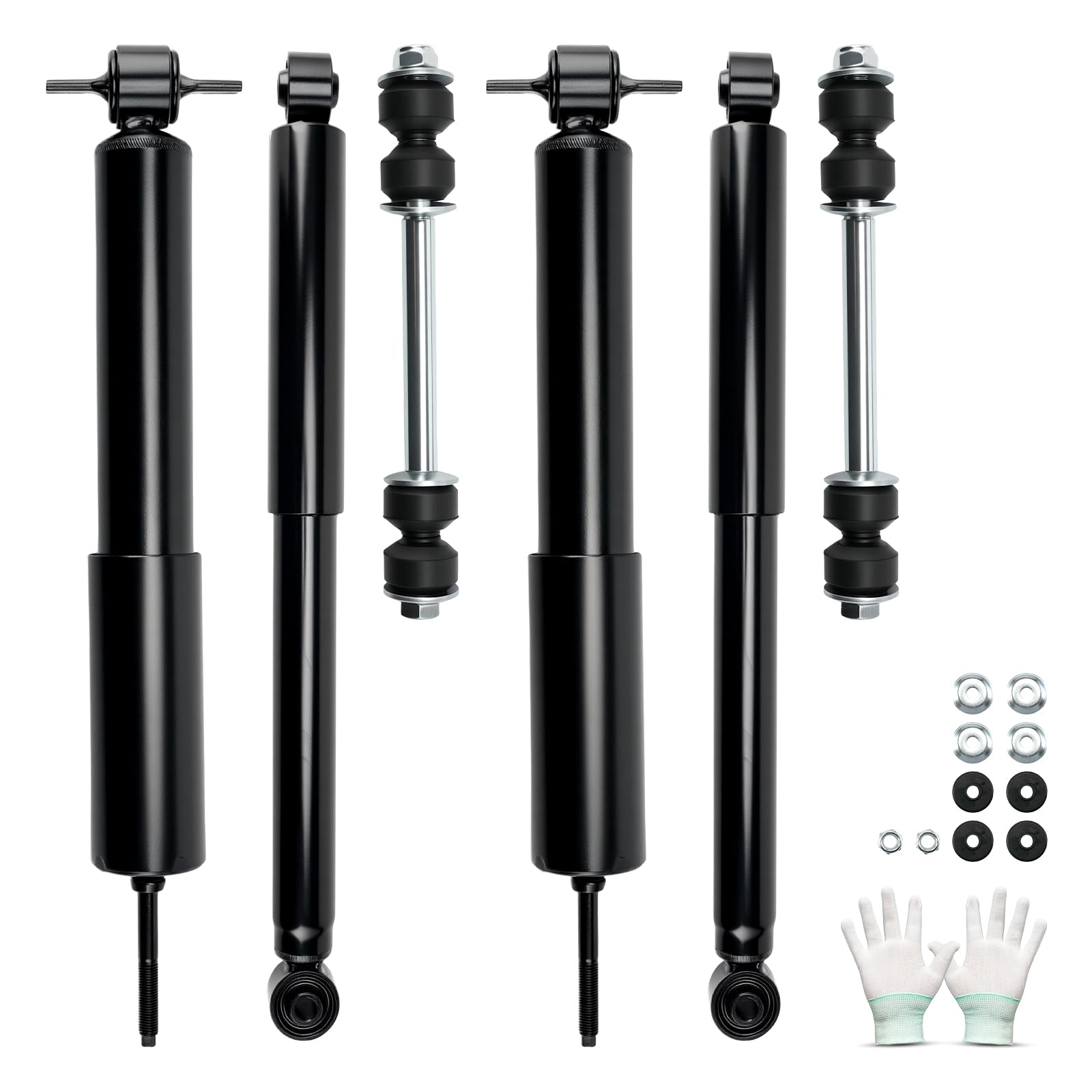 PHILTOP Shocks Absorber Sway Bar Links Kit for Sierra 1500,Silverado 1500
