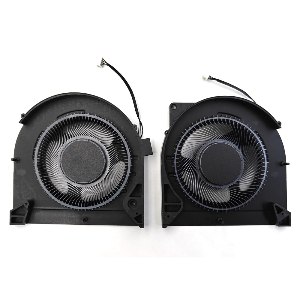 KGIGIBE Replacement CPU & GPU Cooling Fan for Lenovo LOQ 15ARP9 15IAX9 15IAX9E 15IAX9I 15IRX9 GeekPro G5000 2024 Laptop One Pair L+R DC12V
