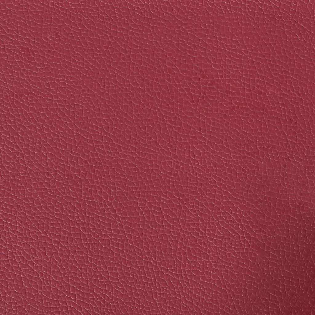 Gaming-Stuhl mit Fußstütze Drehbar Schwarz Weinrot Ergonomischer Sitzsessel mit Rückenlehne Wippfunktion für Homeoffice Jugend PC Esport Komfort