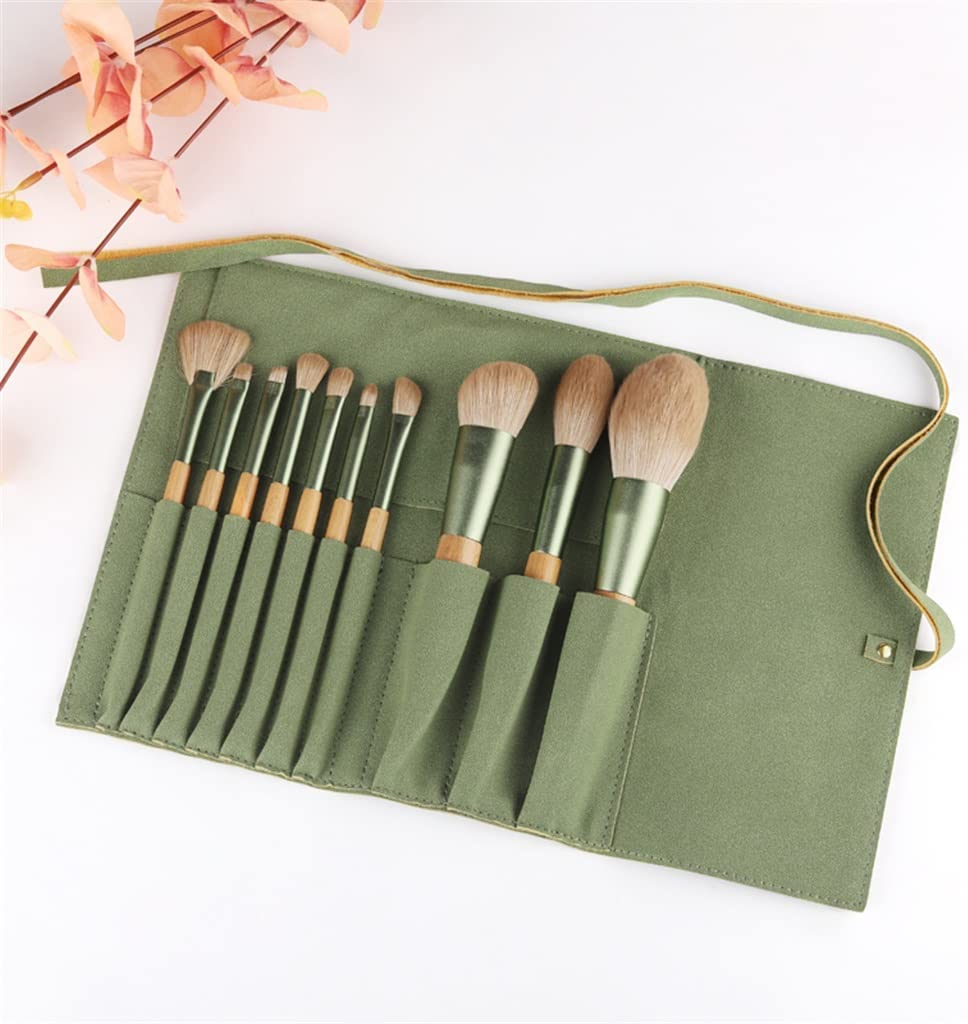 Ben spazzole for Il Trucco 10 Conteggi Cosmetici Sceszioni for Il Trucco Fondamenti Professionali basate con contorni in Polvere Borse for ombretti Kit for i Kit for Il Viso