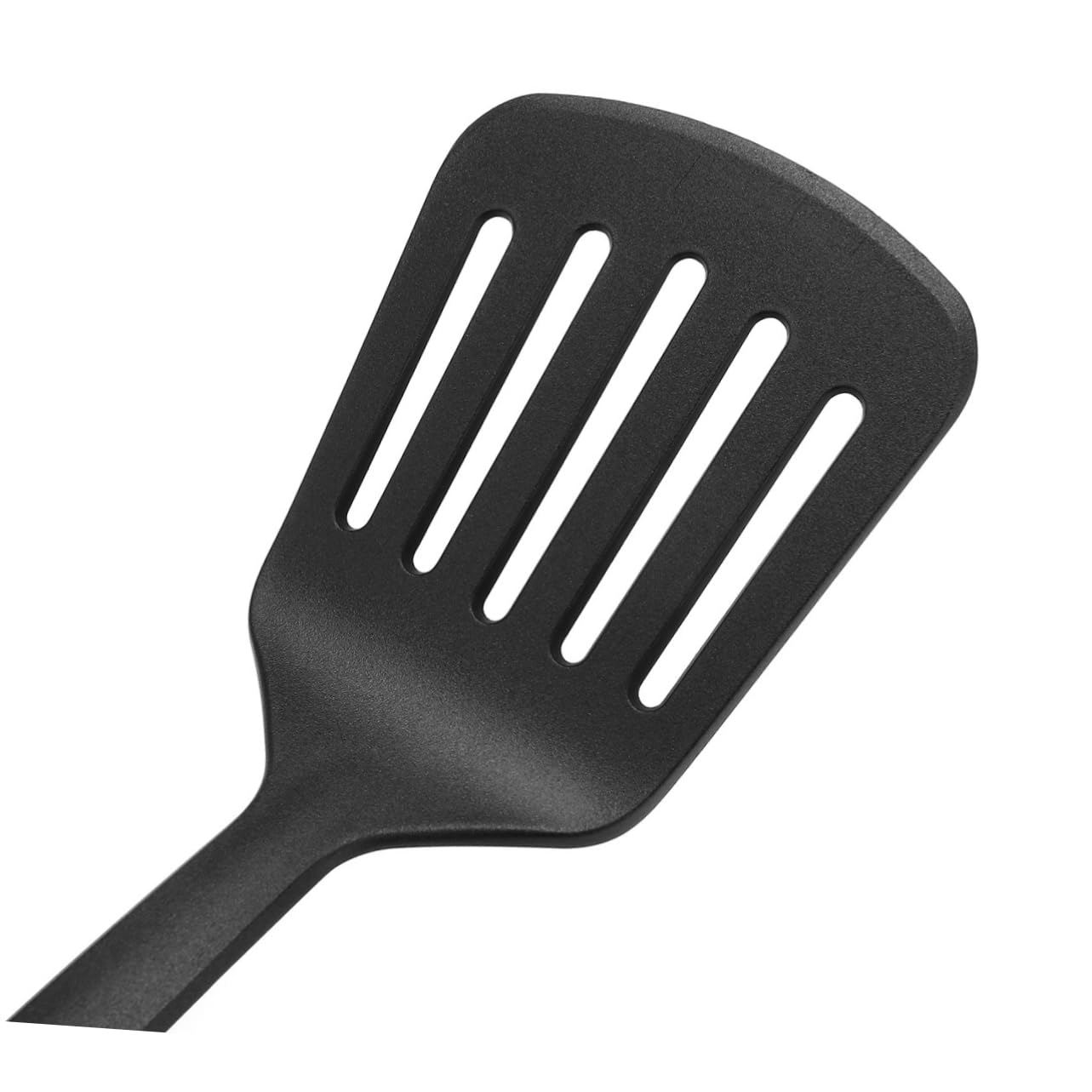 Utensilios de cocina de nylon negro antiadherente PRETYZOOM, juego de 6 piezas resistentes