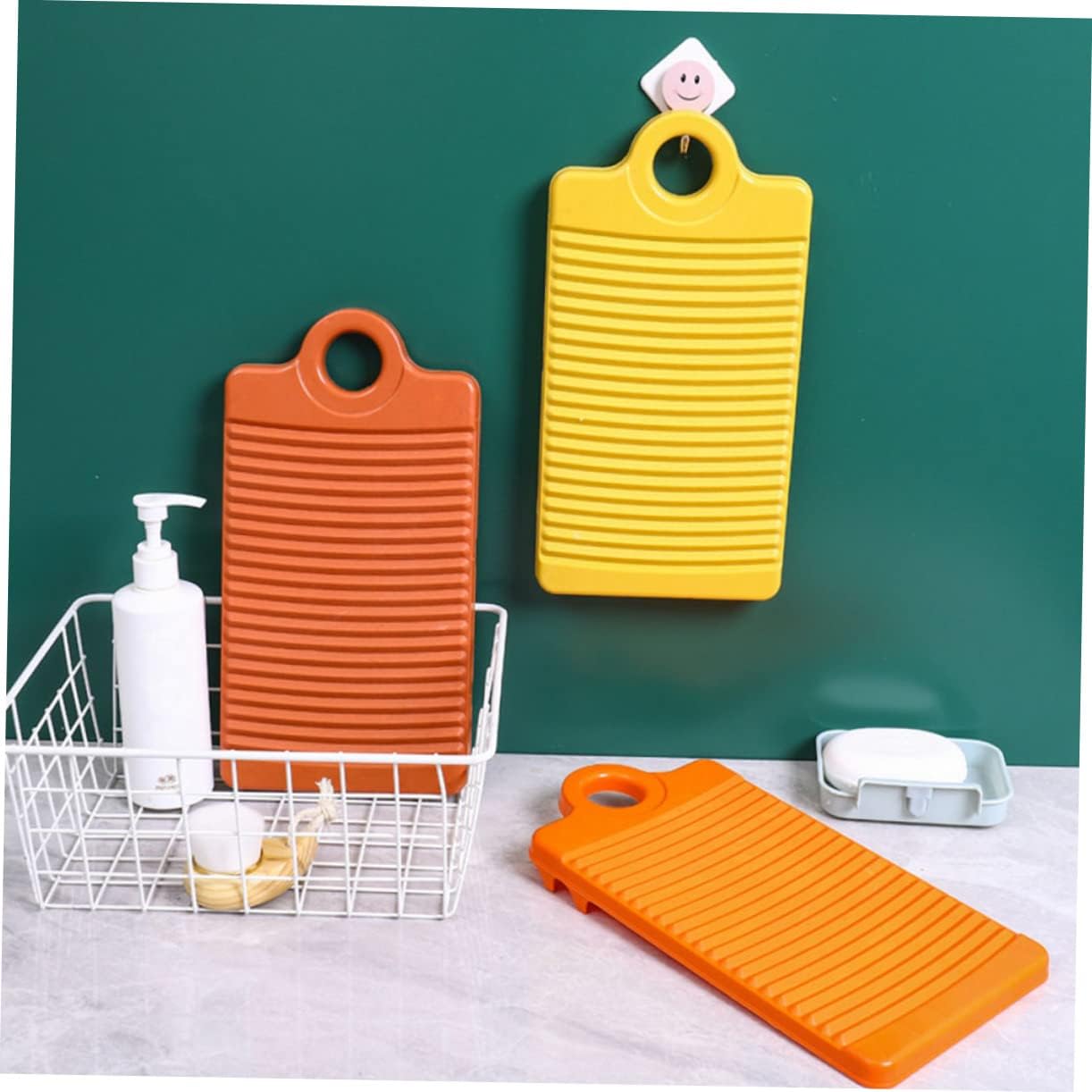 Washboard, Mini Hand Hold Washboard for Laundry Non Skid Portable