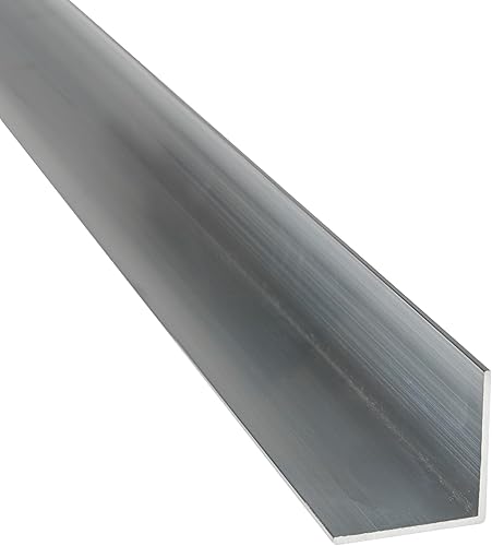 Perfil angular de aluminio | AlMgSi0,5 | EN AW-6060 | desnudo/crudo | 25 x 25 x 