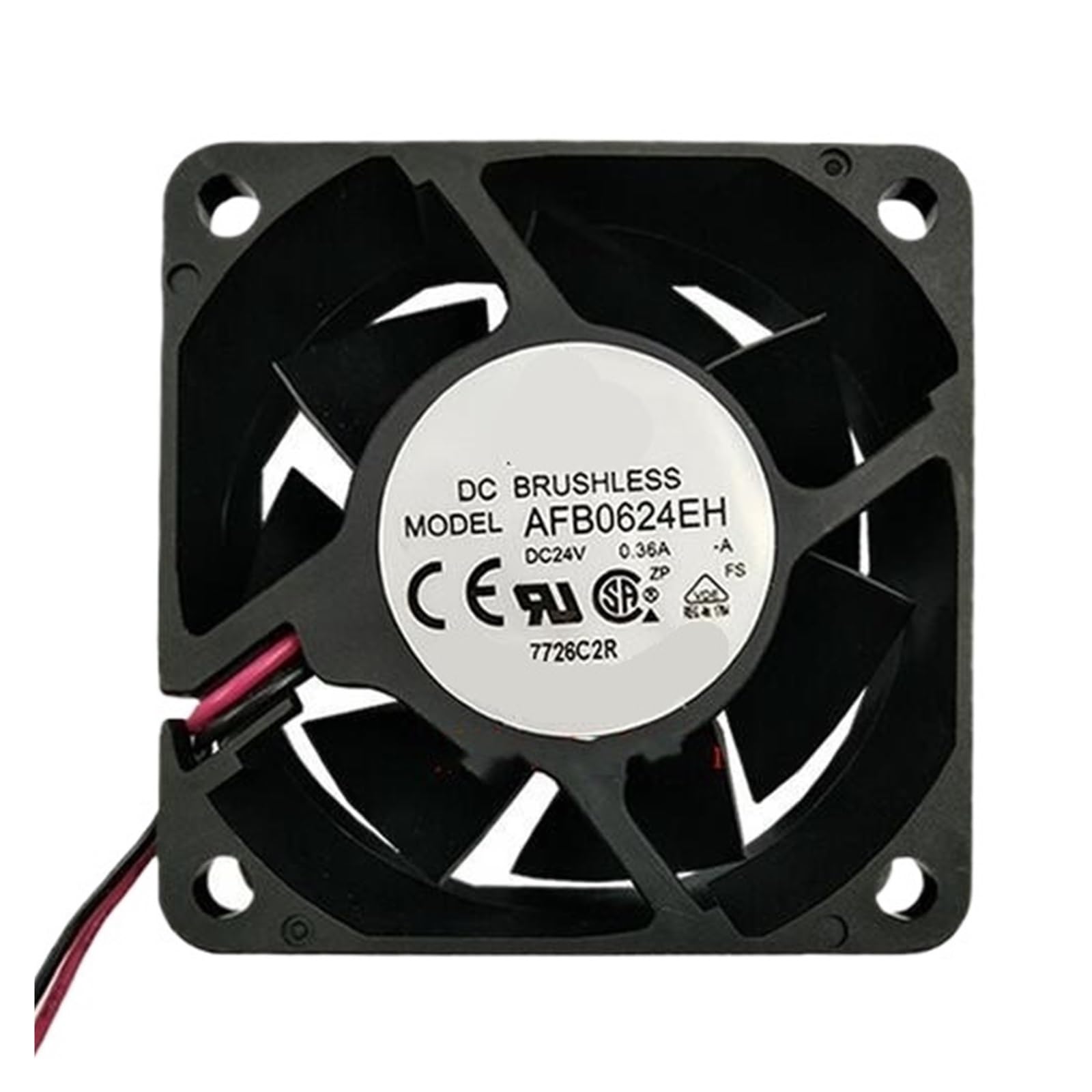 YMUGUEGH AFB0624EH 6025 24V 0.36A 6CM 2 line fan 60 * 60 * 25mm(QFB0612DH DC12V)
