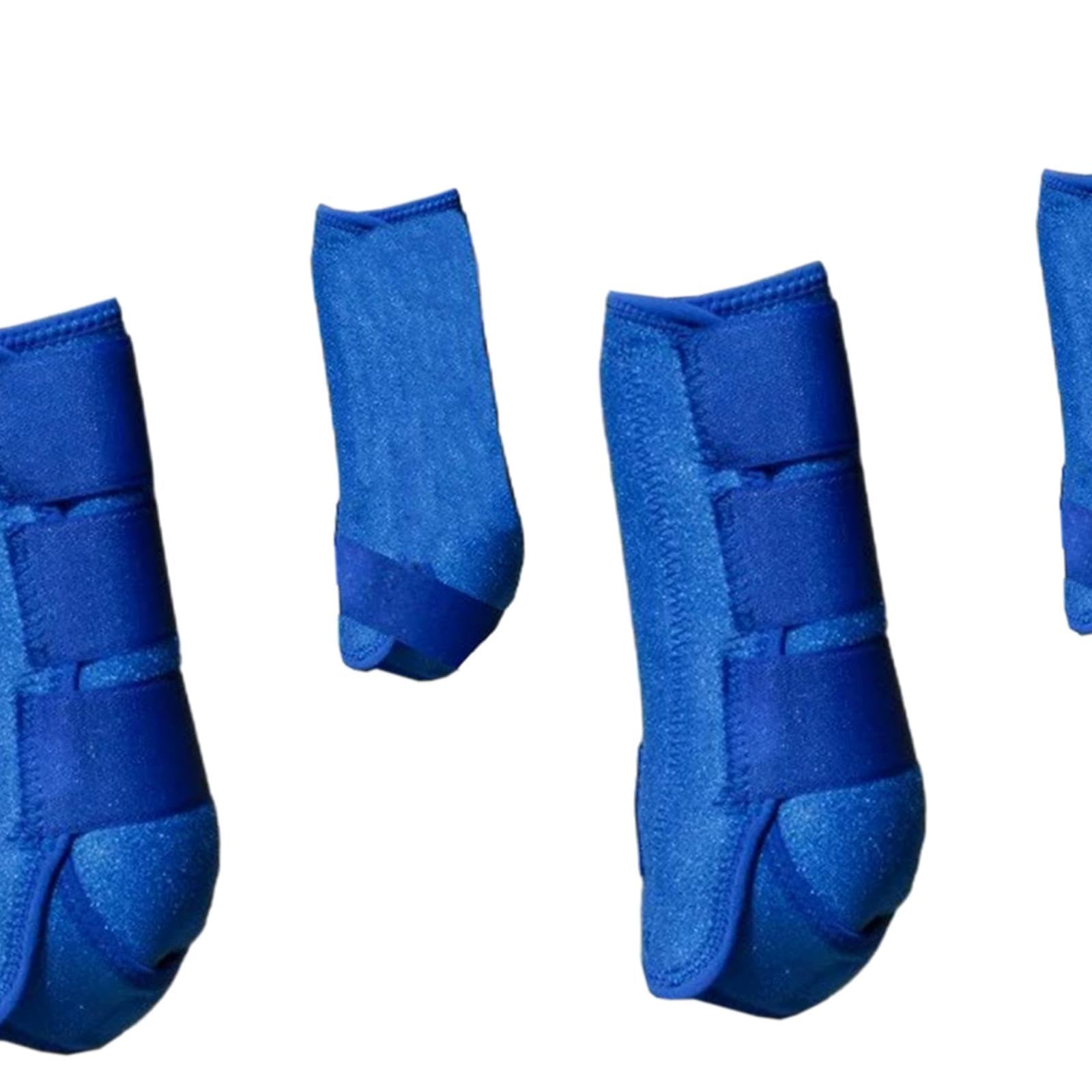Paquete de 4 Protectores de Piernas de Neopreno para Botas de Caballo, Protectores de Piernas para Equipo Ecuestre