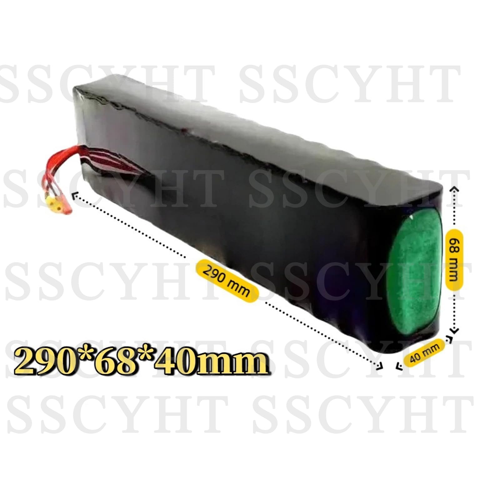 Batteria Monopattino Elettrico 10S3P 36 Volt Pacco Batteria Litio 36V 7.8Ah 9Ah Ricambio per Monopattino Pieghevole con Scheda di Protezione BMS