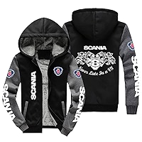 Heren jack Lichtgewicht Casual Sweatshirts Voor Scania Print