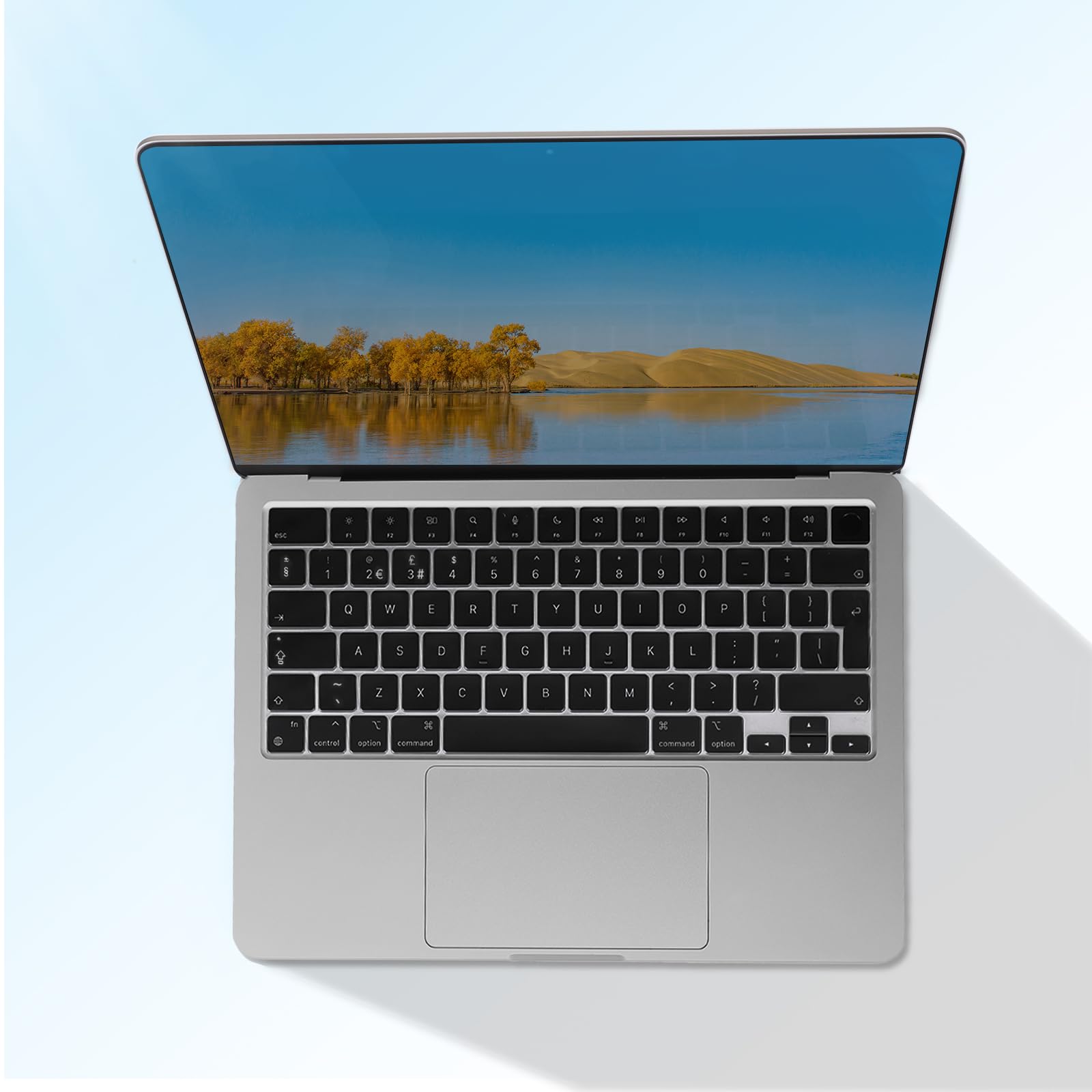 MOSISO Copritastiera Ultra Sottile Per MacBook Air E Pro - Grigio Fumo Con Tappi Antipolvere - Foto 9