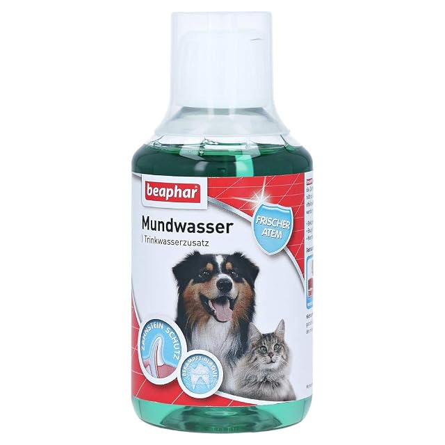 Boca Agua para Perros y Gatos, Agua Potable Adicional contra halitosis en Perros & Gatos
