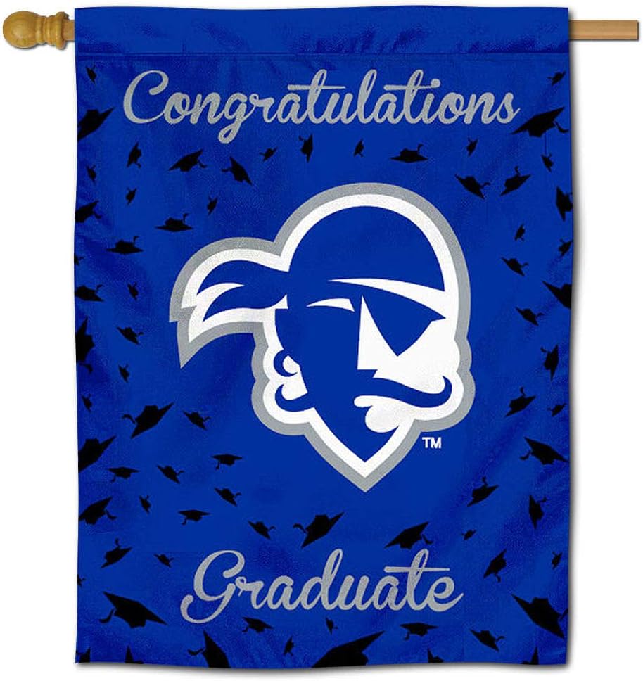 Seton Hall Pirates College Graduation Gift Banner Flag