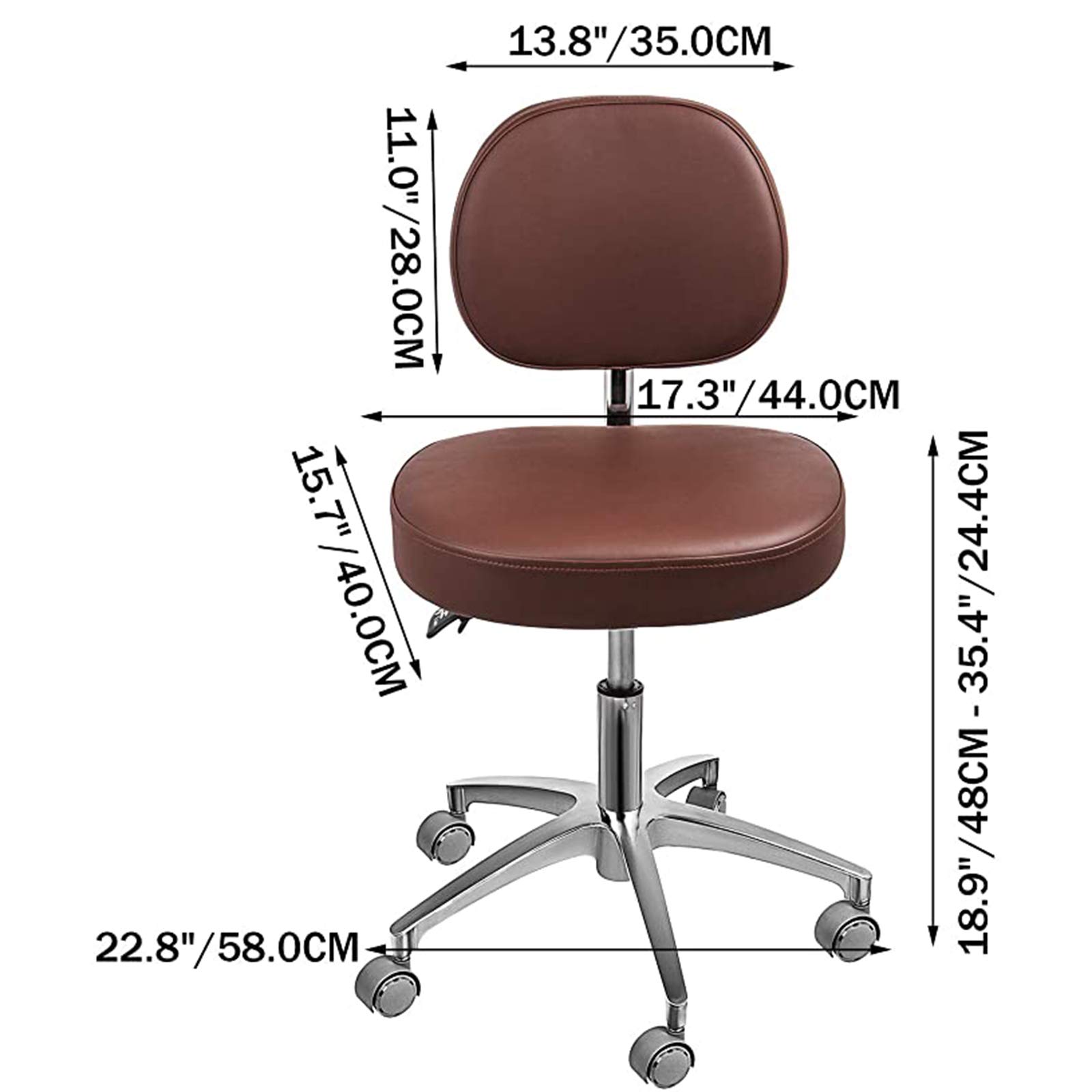 健康イス Amazon.co.jp: 歯科医療用椅子360度回転PUレザードクターチェア