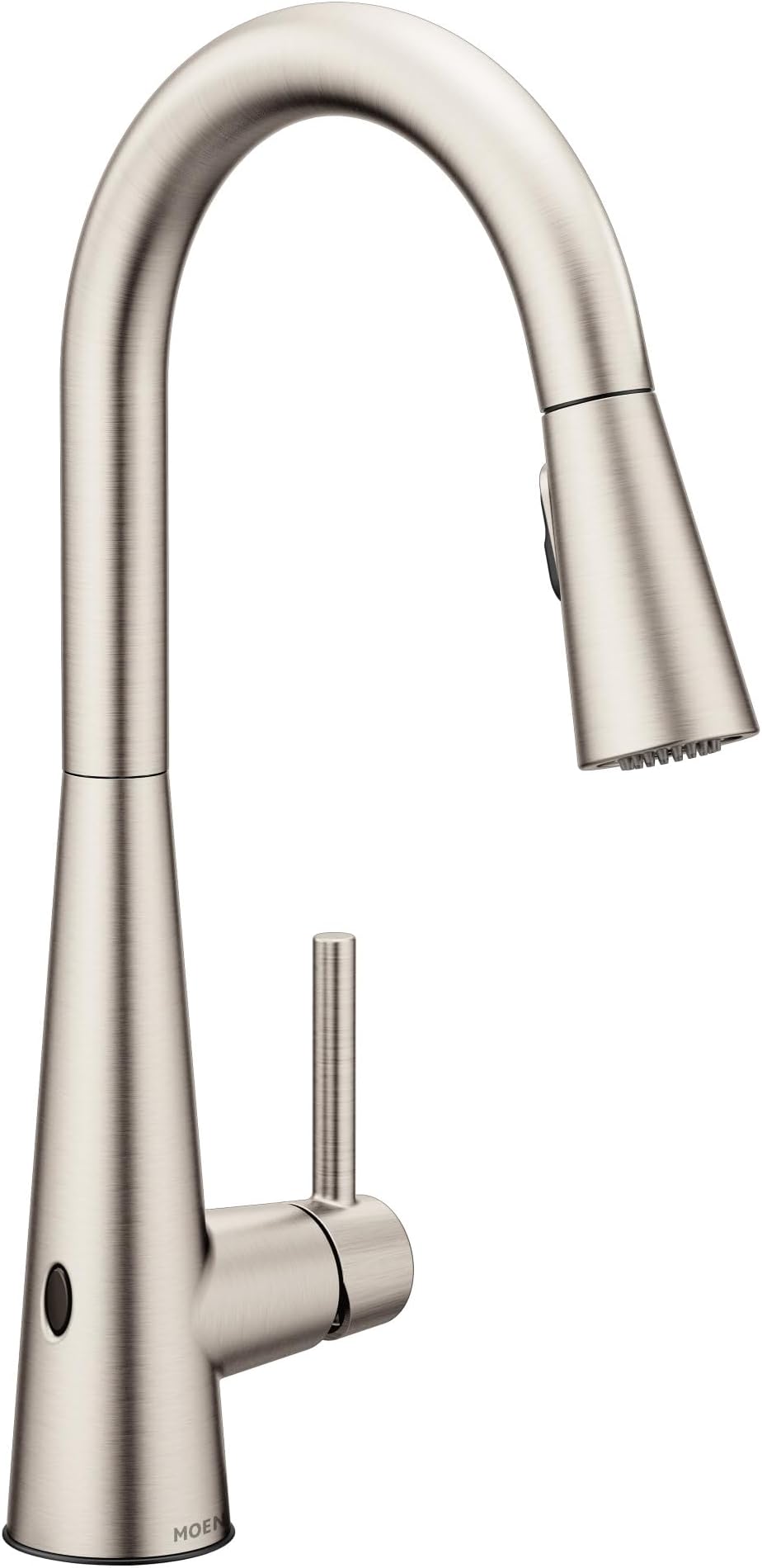 Sleek Spot Resist Stainless Motionsense Wave Sensor Touchless One-Handle High Arc Pulldown Modern Kitchen Faucet Featuring Power Clean, 7864EWSRS