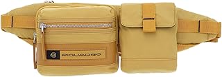 Marsupio in nylon rigenerato con tasche porta oggetti e porta smartphone rimovibili