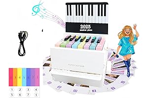 Friends Mini Piano Desk Calendar 2025 | Gift for Family