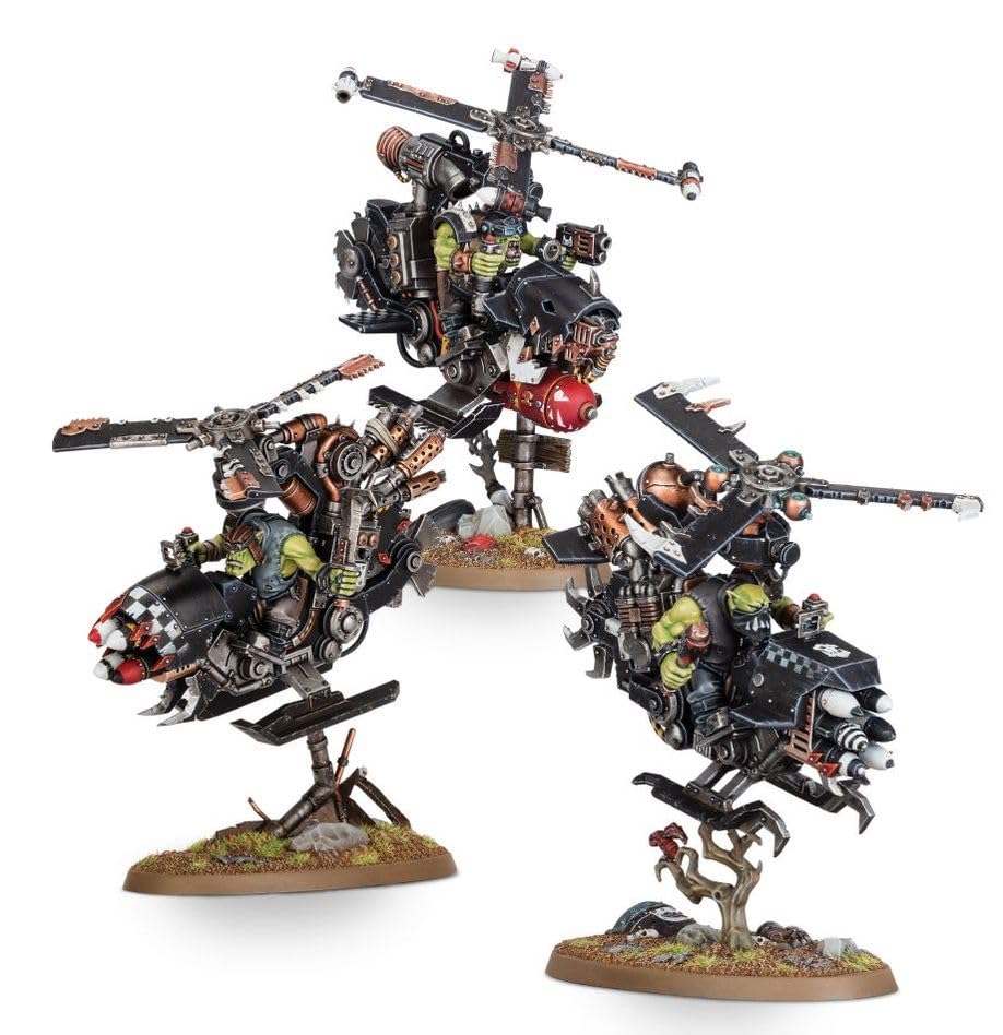 ウォーハンマー　オルク Orks Deffkoptas　組み立て途中 Amazon | ウォーハンマー 40000 オルク：デフコプタ ORKS: DEFFKOPTAS