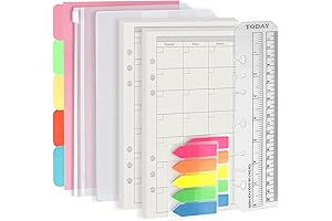 Harphia A5 Planner Monthly Plan Refill | Productivity Binder Refill Set