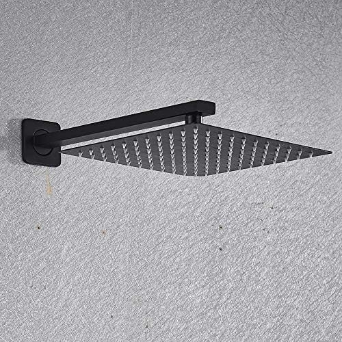 Robinets de douche mélangeur eau chaude froide avec douchette noir mat