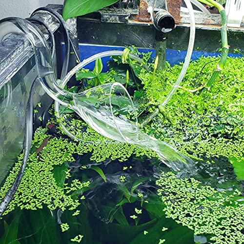 Image of Glass Lily Pipe Outflow Aquatic Lily Pipe Set for Aquarium Planted Tank Aquascaping Filter 13mm for 12 /16mm(1 /2 inch ID) Tubing Hose
