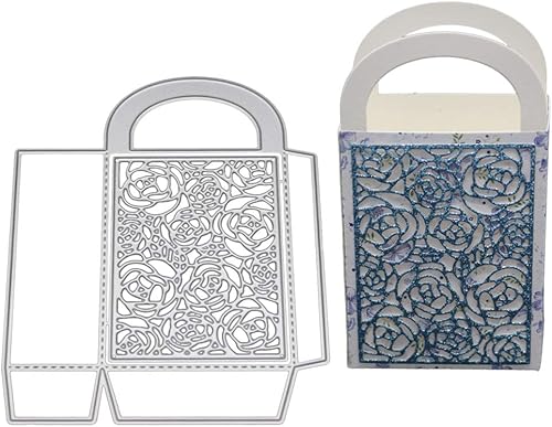 Miniatura 2 de Caja 3D Troqueles de corte de metal Plantillas DIY álbum de recortes Sello de tarjetas de papel en relieve troqueles para hacer tarjetas en