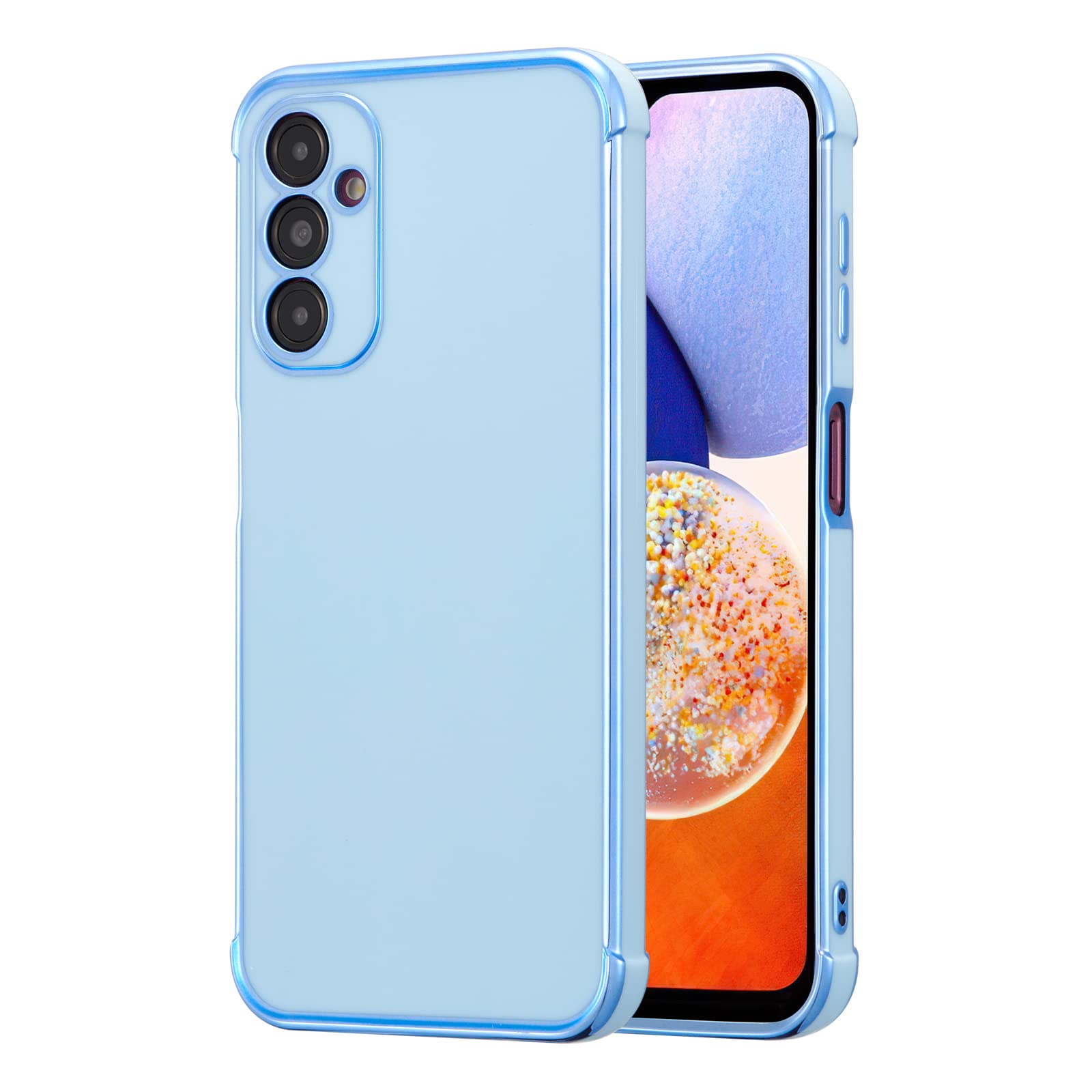 Amazon.com: RALEAVO for Samsung Galaxy A14 5G Case Luxury Plating