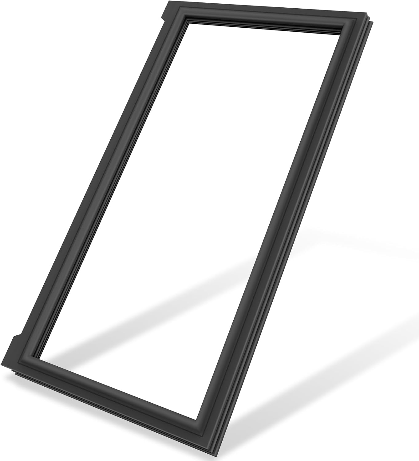 LXun Upgraded W11378944 Refrigerator Door Gasket Compatible with Maytag Whirlpool French Door Refrigerator Door Seal Replace Part W10163898 WPW10435969 W10162891 AFI2538AEB13 Door Gasket Part -Black