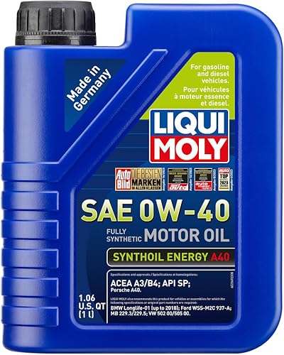 Liqui Moly Synthoil Energy 0W-40 aceite para motor