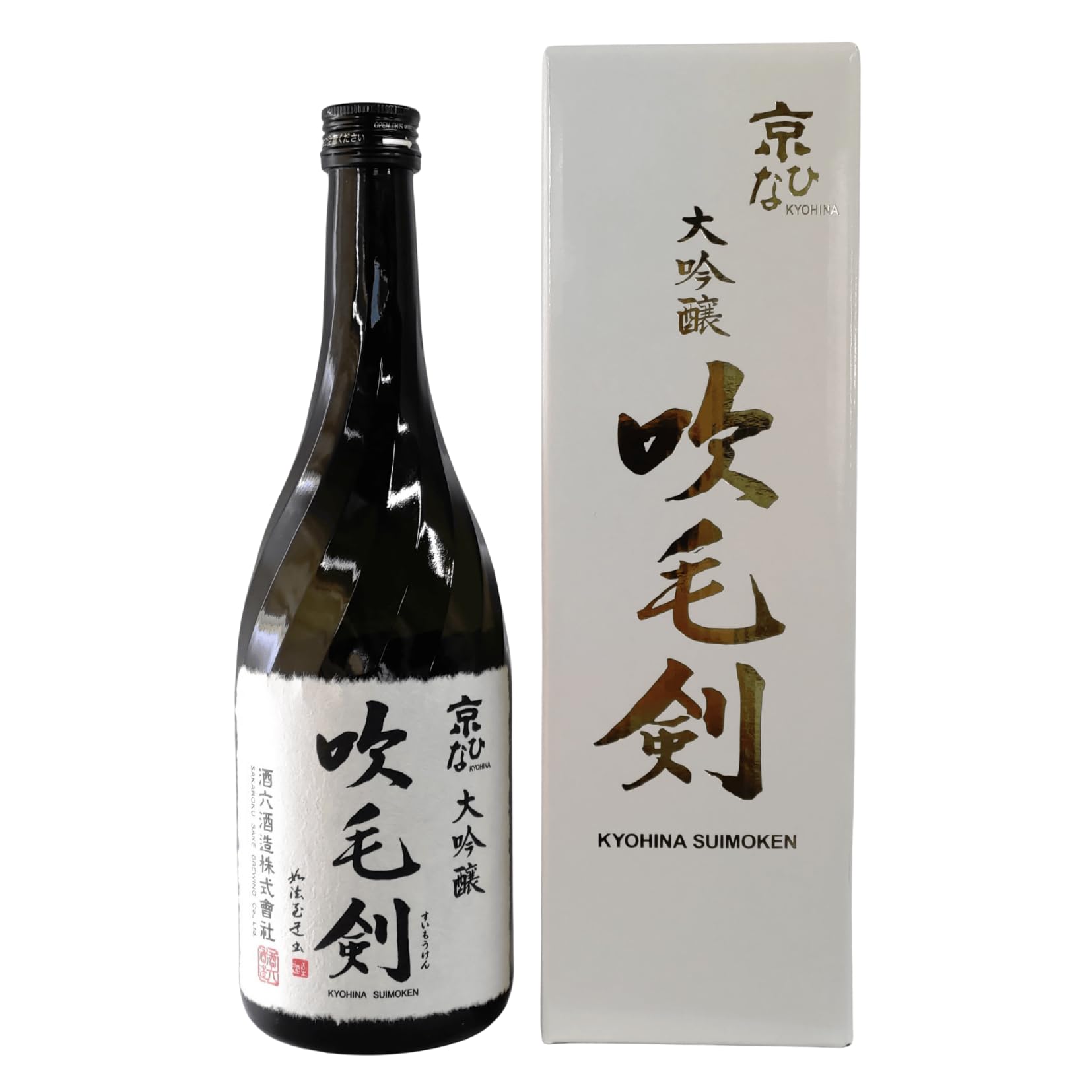 Amazon.co.jp: 京ひな 大吟醸 吹毛剣 720ml : 食品・飲料・お酒