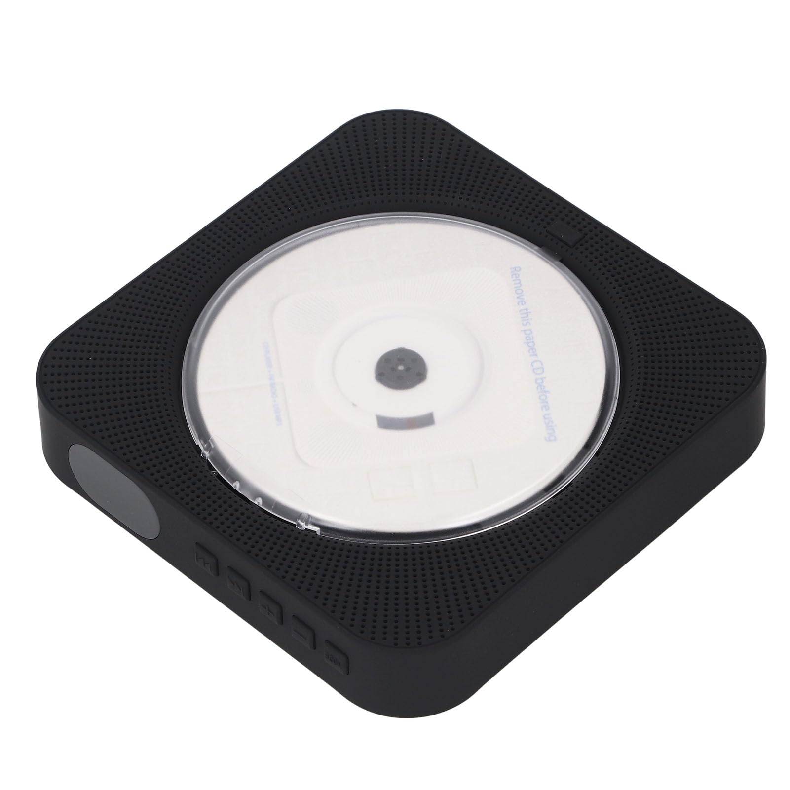 Player de CD Portátil con Control Remoto de Largo Alcance y Altavoz de Graves para la Decoración del Hogar Abssilver, Control Remoto de la Unidad Principal 4 Tubo de Expansión 4 Tornillo 3 (White)