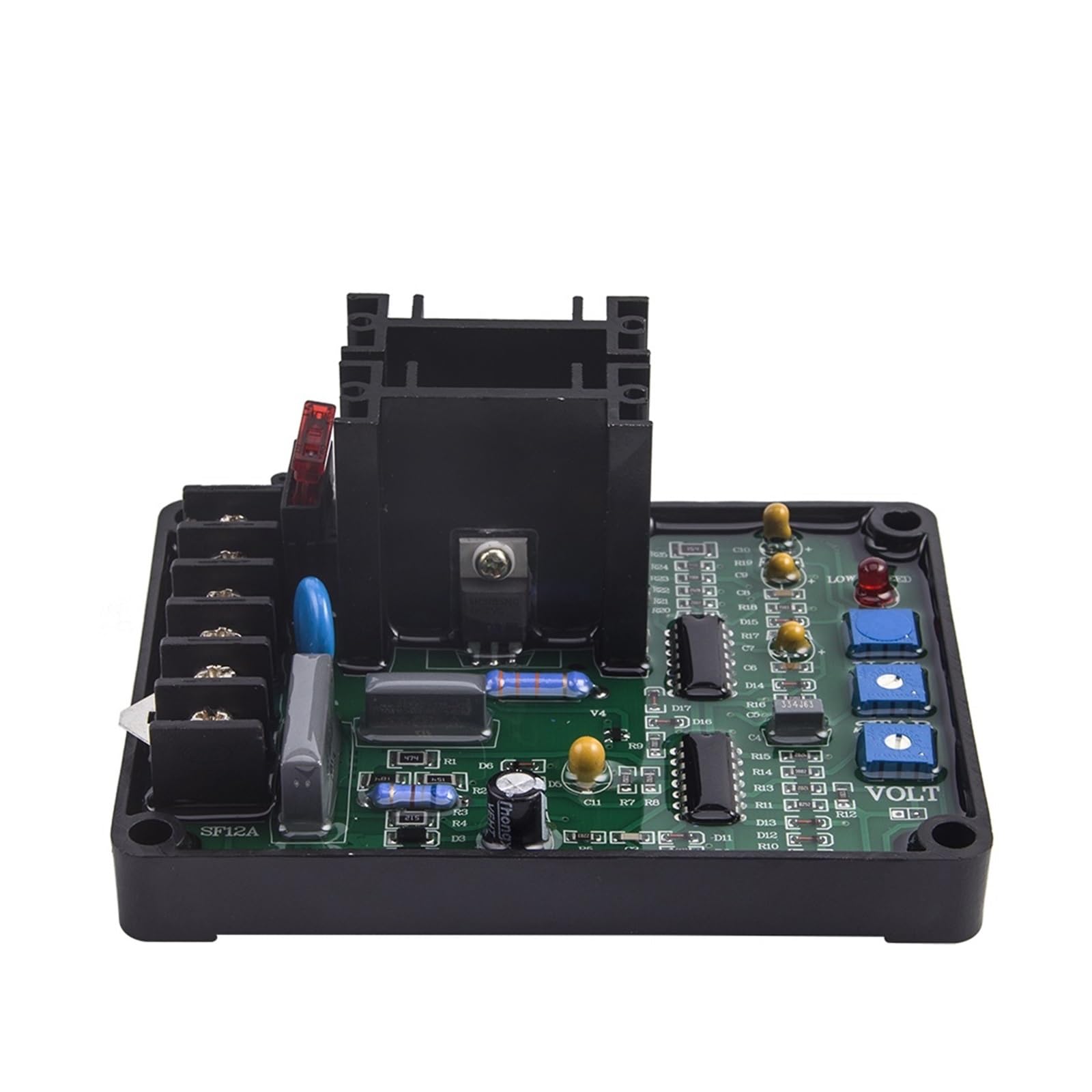 Regulador de tensión Generador Universal sin escobillas GAVR-12A AVR, módulo de Control estabilizador y regulador de Voltaje automático, Herramientas de Mejora for el hogar GAVR12A