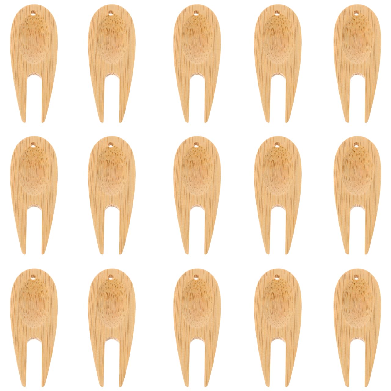 Golfing Supplies Divot Tool Divot Repair Tool Bulk Easy to Carry 15Pcs Mark Fixer Fork