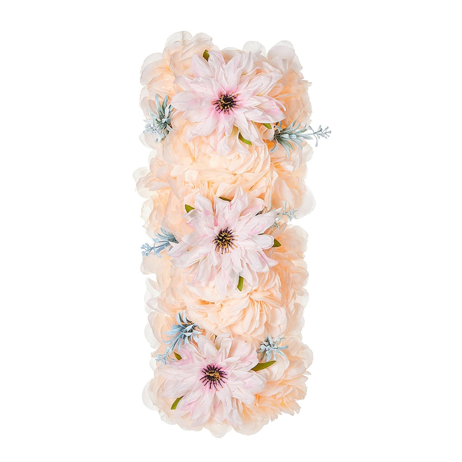 OSNIYAW Realistic Silk Flower Embellishment Beautiful Artificial Silk Flower for Wedding Banquets and Event Environment Creation Realistic Faux Flowers