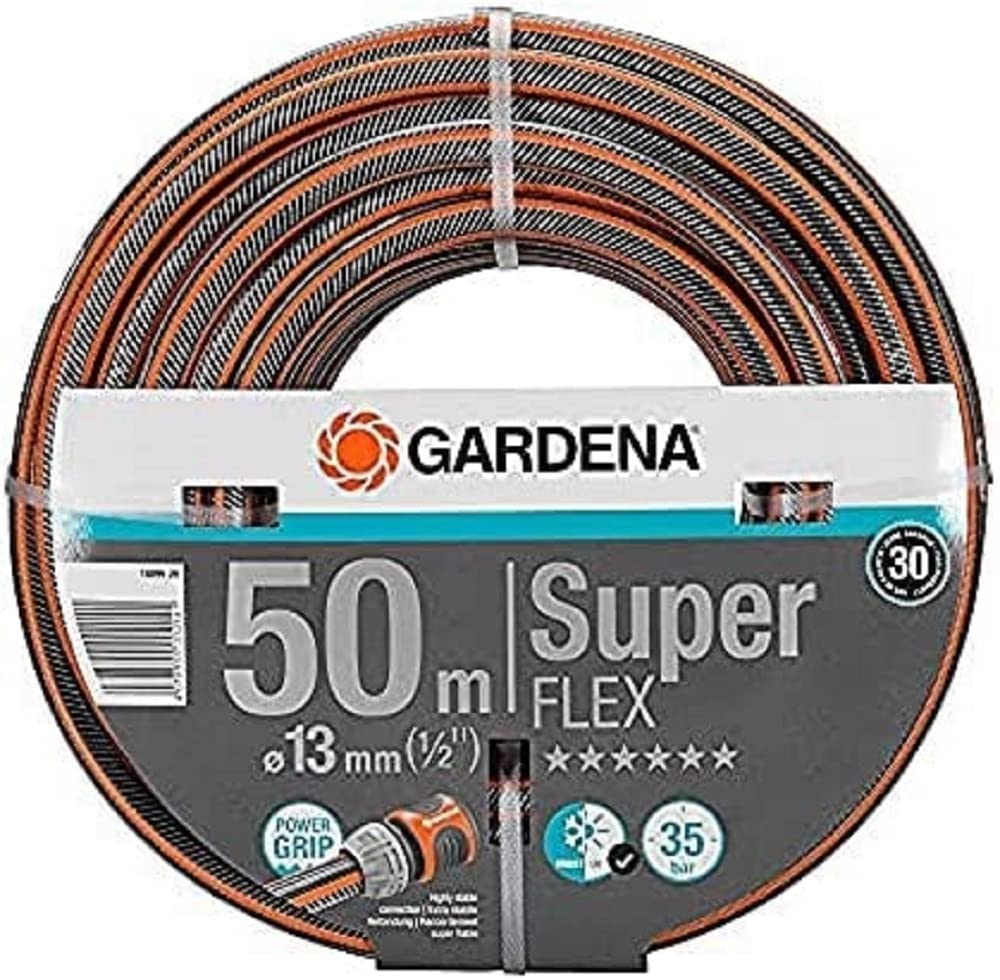 Tuyau PremiumFLEX GARDENA 35 bar résistant à la pression avec dévidoir CleverRoll M