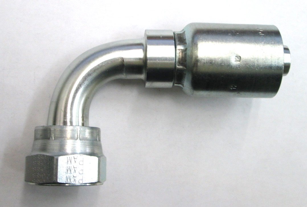 HF 1J977-16-16 - Parker 1J977-16-16 Fitting 1'' Hose X 1'' Female Seal-Lok - Swivel - 90° Elbow - Short Drop (Forseal/O-Ring Face)