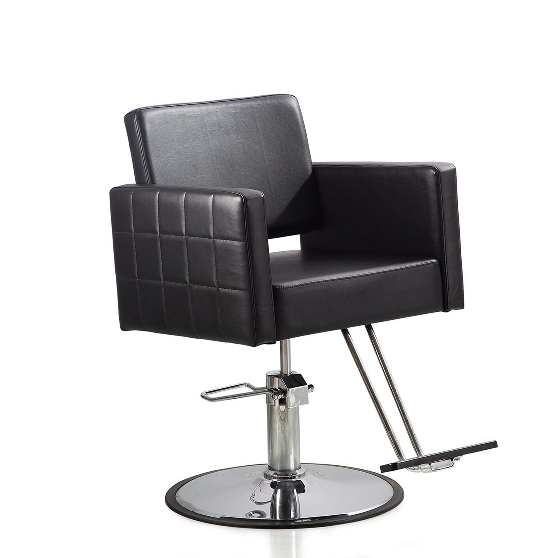 Beautystyle Salon Chair for Hair Stylist with Hydraulic Pump 360 Degrees Swivel Barber Chair Hair Styling Chair