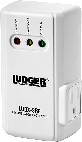Miniatura 9 de Ludger Protector contra sobretensiones (LUDX-AC), certificado ETL, protección confiable, ciclo de seguridad de 4 minutos, indicador LED de 3 modos,