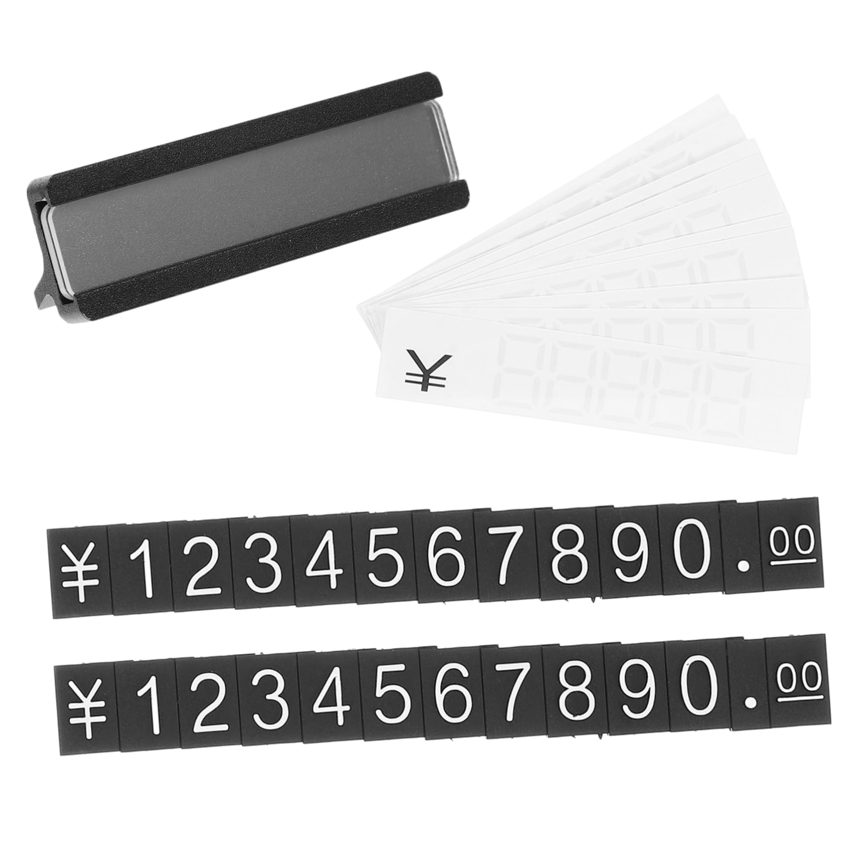 OSALADI 1Set Display Stand for Jewelry Retail and Food Pricing Label Cube for Stylish and Tag Presentation Shopping Malls and Stores