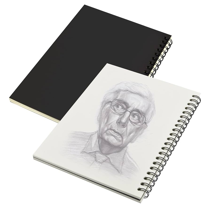 Amazon.co.jp: 2冊 スケッチノート レトロスパイラルコイル