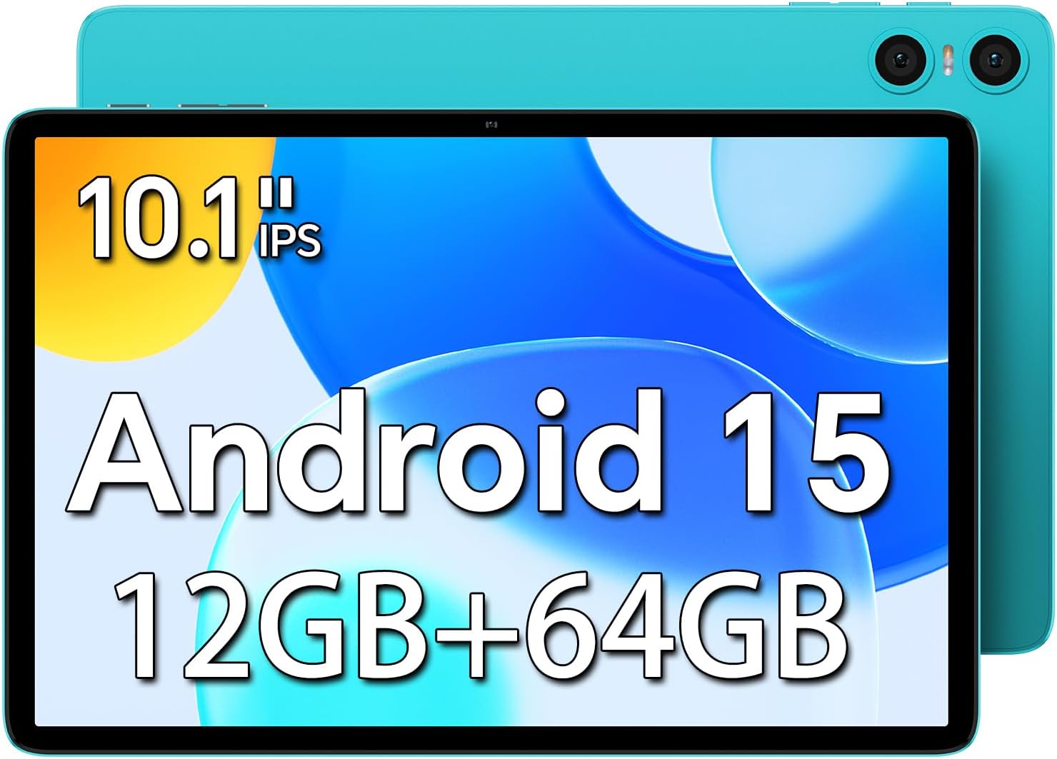 TECLAST P30 Tablet Android 15, 10.1 Inch Tablet, 12(4+8) GB RAM 64GB ROM(TF 1TB), 1280×800 HD IPS, Quad-Core WiFi 6,Dual Speaker|Camera|Type-C|GMS|Bluetooth|3.5mm Jack-2025 TECLAST P30 Tablet Android 15, 10.1 Inch Tablet, 12(4+8) GB RAM 64GB ROM(TF 1TB), 1280×800 HD IPS, Quad-Core WiFi 6,Dual Speaker|Camera|Type-C|GMS|Bluetooth|3.5mm Jack-2025
