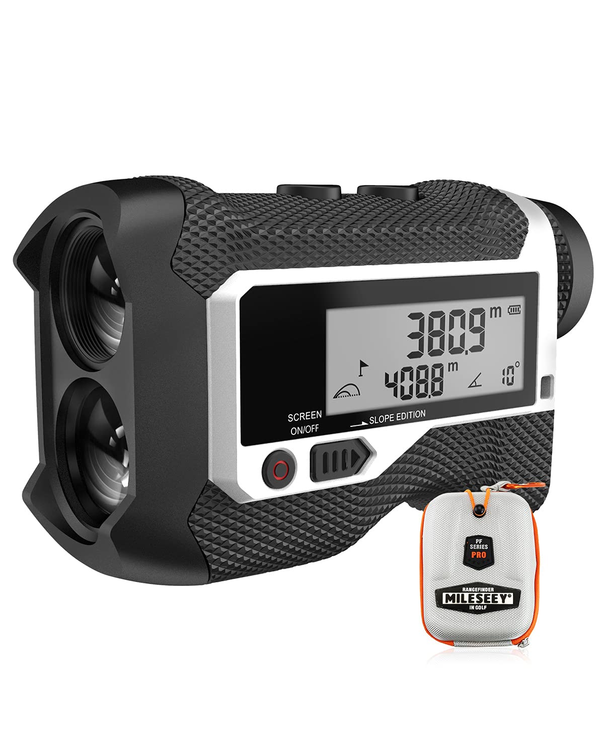 MiLESEEY Golf Range Finder 875 Yds with Slope Switch, Flag Lock