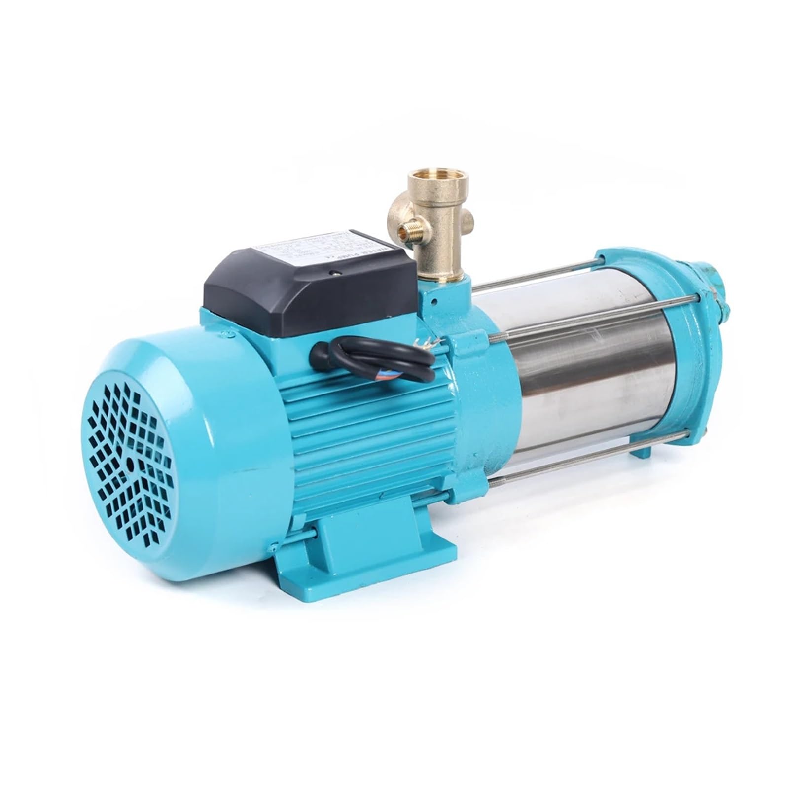 Pompe À Eau Centrifuge 1300 W Avec Pressostat Et Boîtier De Turbine En Acier Inoxydable Puissance à Haut Rendement