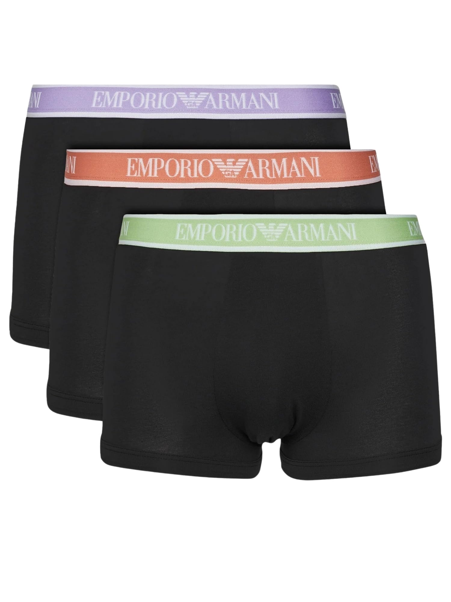 EMPORIO ARMANI Man Core Logoband 3-Pack Trunk Black L