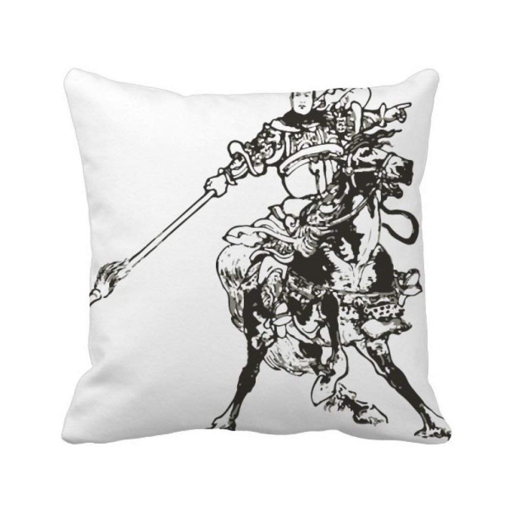 Oreiller Chinois Romantique 40x40 cm : Cadeau Déco Idéal pour Canapé et Maison