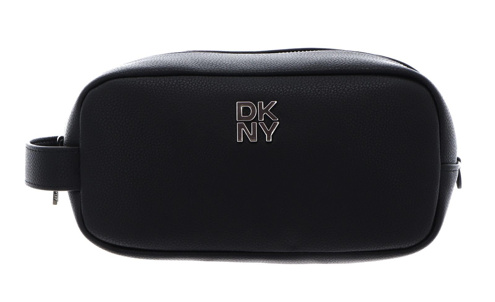 DKNY Kulturbeutel Sarah Travel Kit Black/Silver schwarz