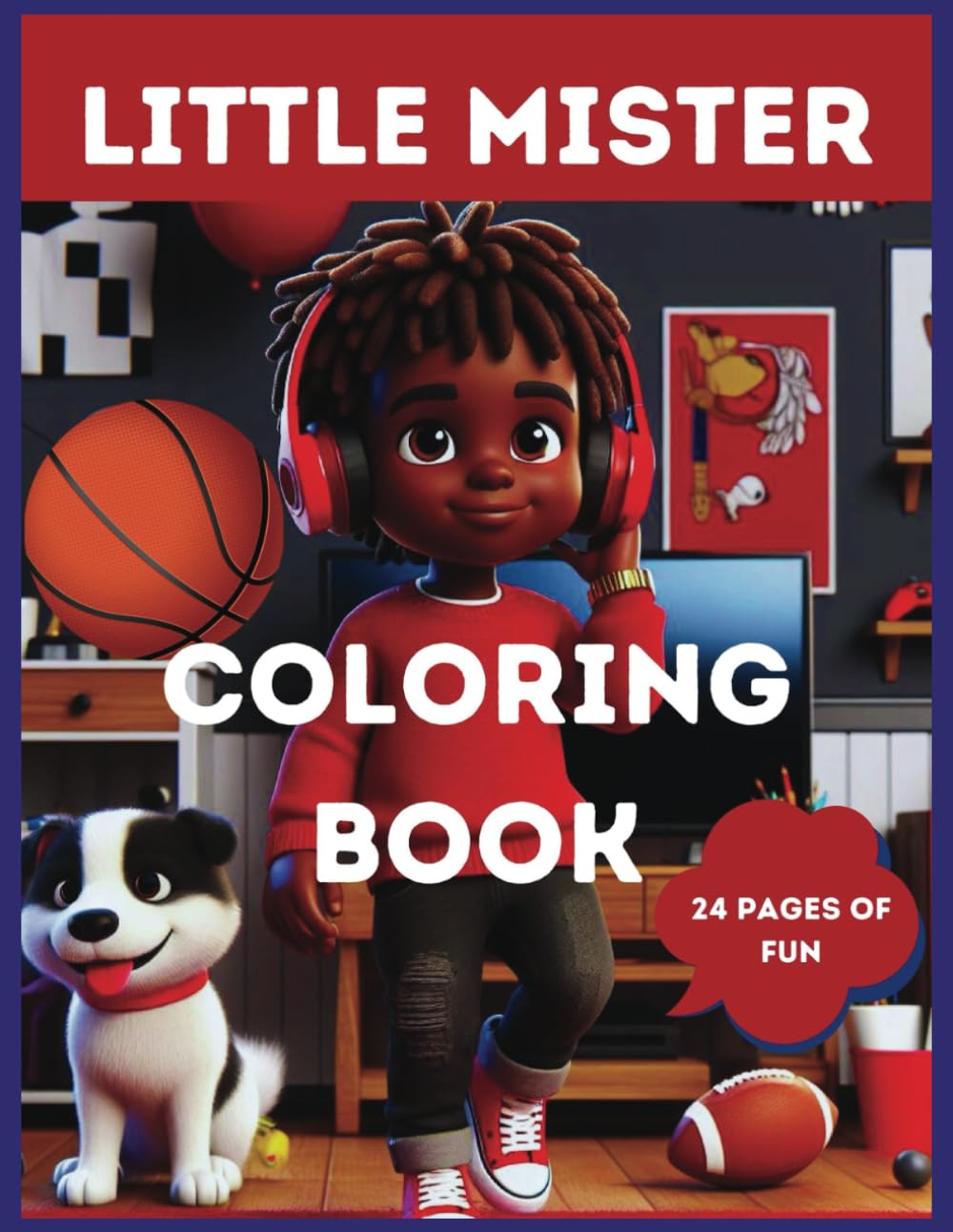Little Mister: The Coloring Book