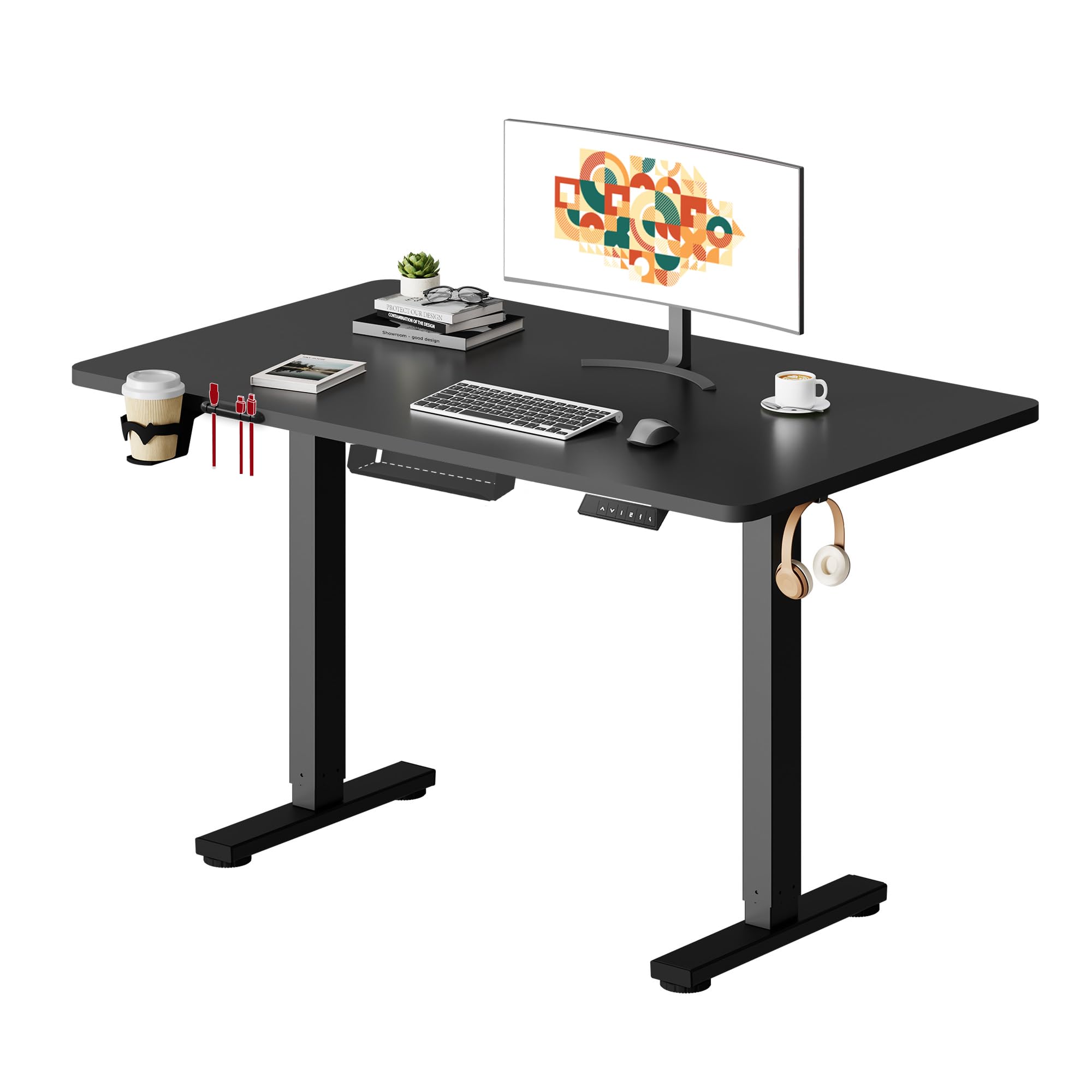 SANODESK Höhenverstellbarer Schreibtisch