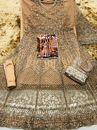 Indian Pakistani Wedding/Party Wear Designer Style Eid Special Salwar Suit Anarkali Suit for Womens Ready to Wear3