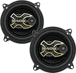 Par Alto-Falante Triaxial 5" 100RMS B3X50 GOLD - Bravox