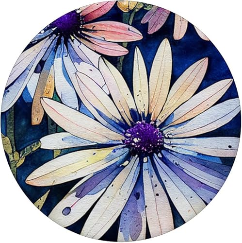 Miniatura 3 de Aster Nature Garden Floral Flower Design PopSockets PopGrip intercambiable