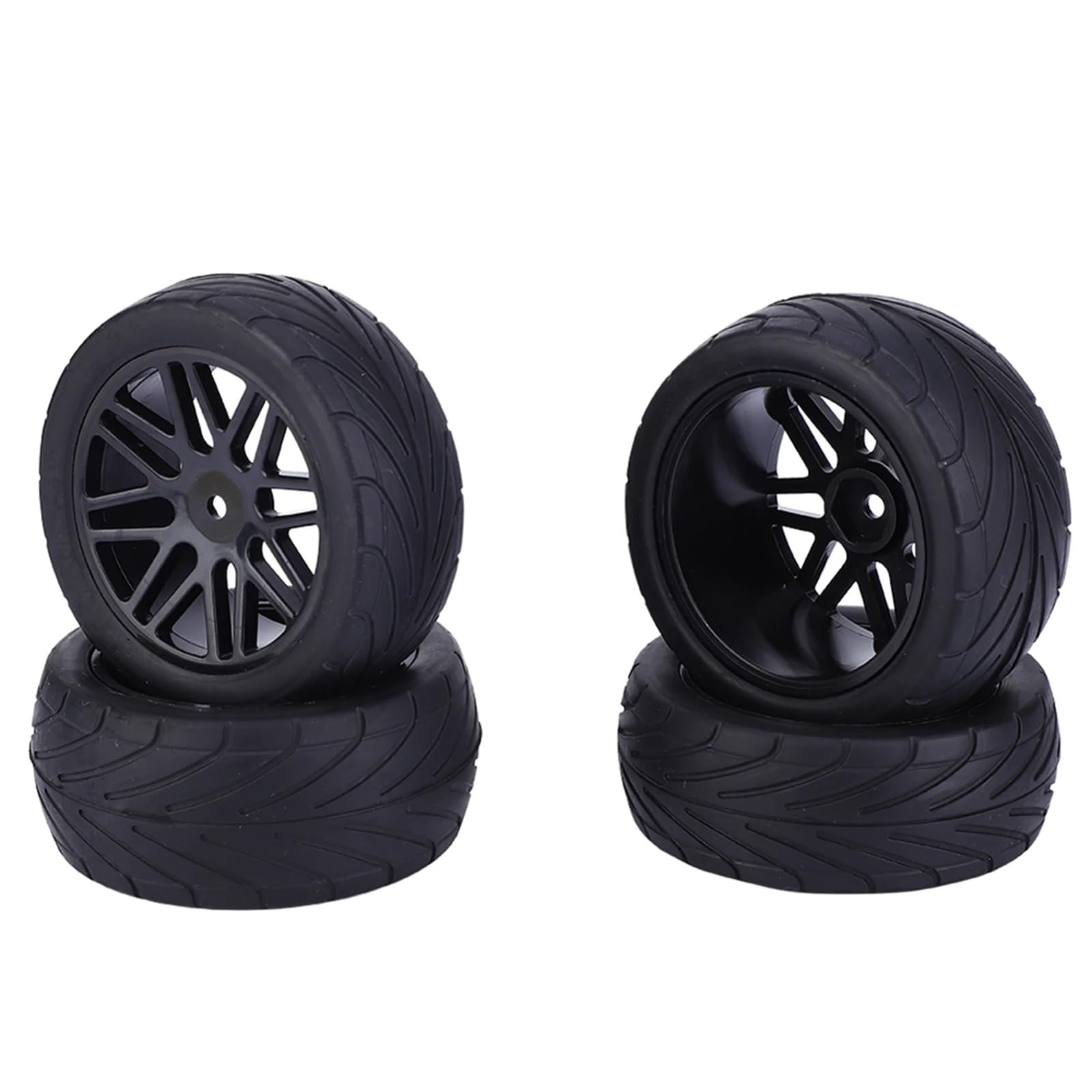 Rc Car Pneumatici 1/10 4 Pezzi 85mm Ruote Pneumatici Telecomando Accessori Per Auto Universale Modello RC Veicoli Fuoristrada Sostituire Camion Cingolati