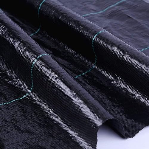 Miniatura 3 de Tela de barrera de malezas para jardín, duradera y resistente, bloque de malas hierbas, cubierta de malezas (6 pies x 300 pies)